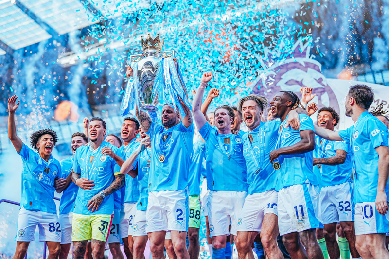 City win record fourth straight Premiership title | News Article
