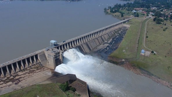 Vaal Dam opens four sluice gates Vaal Dam opens four sluice gates | News Article