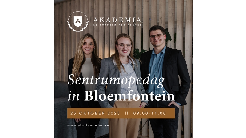 Akademia-sentrum-opedae: Steek die drempel na jou toekoms oor | News Article
