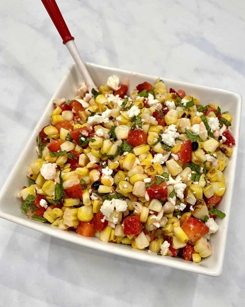 What's on the menu - Strawberry and corn salad | News Article