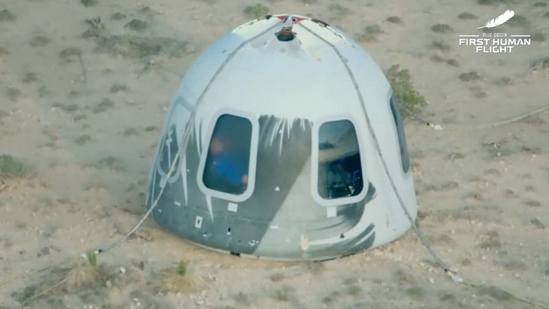 World's richest man Jeff Bezos blasts into space World's richest man Jeff Bezos blasts into space | News Article