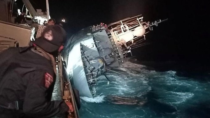31 sailors missing after Thai warship sinks | News Article