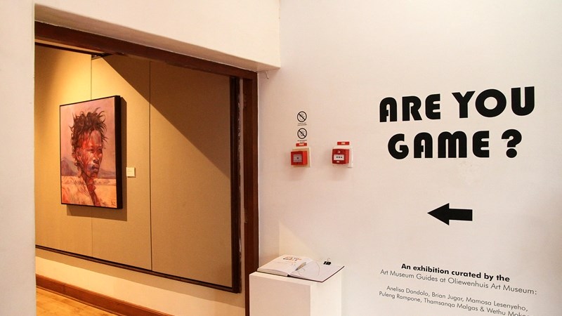 #OFMArtBeat: 'Are you game?' Oliewenhuis exhibition curated by the Art Museum Guides | News Article