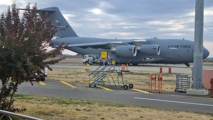 US Air Force plane causes stir in Bloemfontein US Air Force plane causes stir in Bloemfontein | News Article