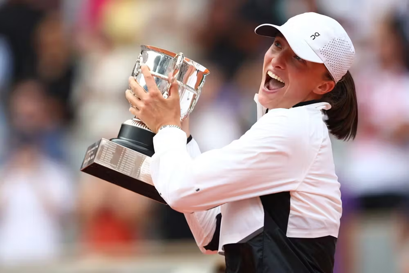 Swiatek wins French Open for third time | News Article