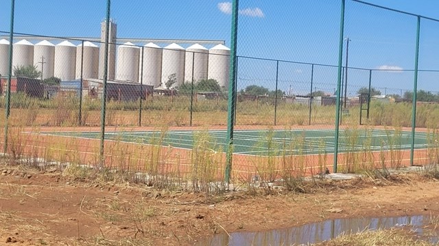 Half-done R2 million tennis court back in spotlight Half-done R2 million tennis court back in spotlight | News Article