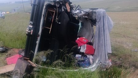 Eight killed in minibus taxi accident on the N3 near Harrismith | News Article