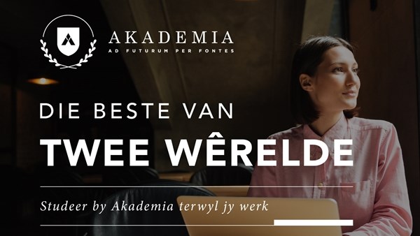 Akademia se nauurse afstandsmodel gee studiedrome vlerke Akademia se nauurse afstandsmodel gee studiedrome vlerke | News Article