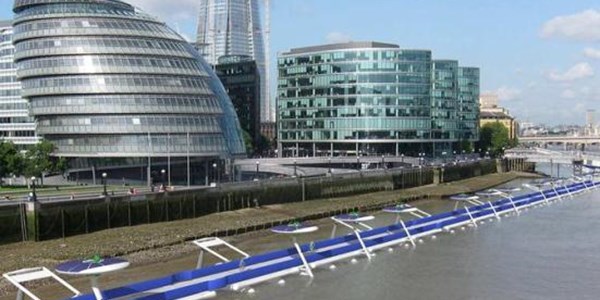 Excellent idea: £600m floating bike path on the Thames | News Article