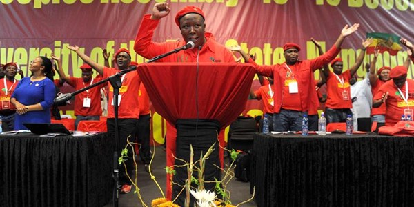 Inaugural EFF elective conference a success: Malema | News Article