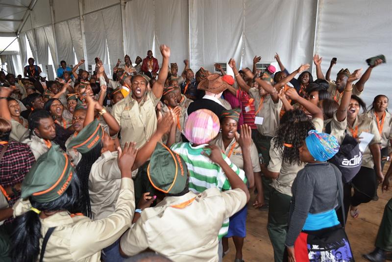 Pictures: Narysec graduation disrupted | News Article