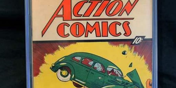 Record price for first comic book featuring Superman | News Article