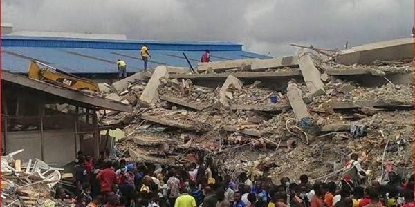 Nigeria building collapse: Questions regarding delay in informing SA | News Article