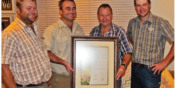 Bruwer family Grain SA 2015 top producer Bruwer family Grain SA 2015 top producer | News Article