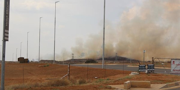 Massive veldfire raging north of Bloemfontein | News Article
