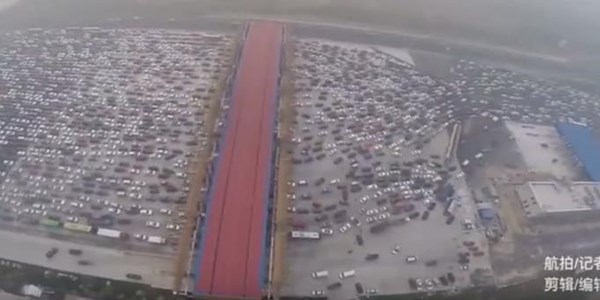 Watch: Most insane traffic jam EVER! | News Article