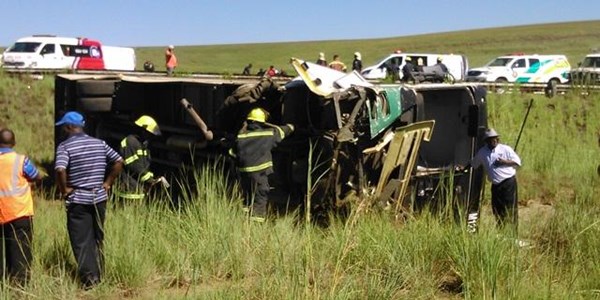 52 injured in Harrismith bus crash | News Article