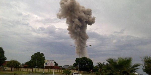 REPORT: Explosion in Welkom; pictures emerge | News Article