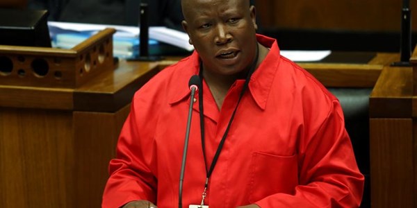 With Zille gone, EFF only credible opposition party - Malema | News Article