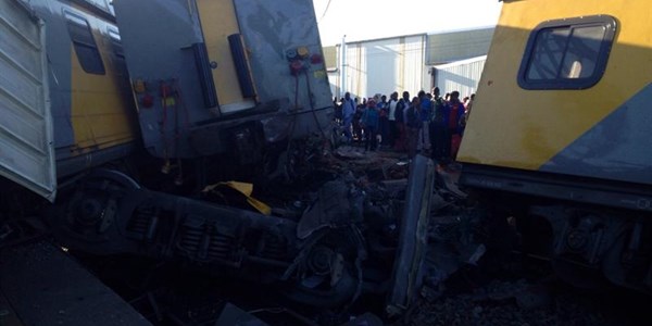 At least one dead in JHB train collision | News Article