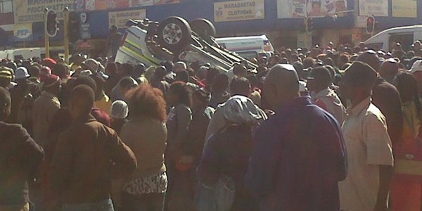 Police officer injured when van was struck by taxi in Rustenburg Police officer injured when van was struck by taxi in Rustenburg | News Article