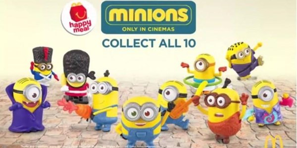 Very few complaints about 'swearing' Minions toy: McDonald's SA | News Article