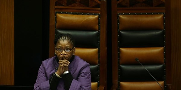 Thandi Modise takes separation of powers issues to Concourt | News Article