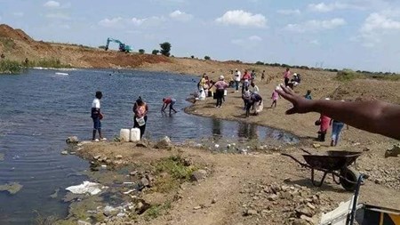Matjhabeng residents use dam water | News Article