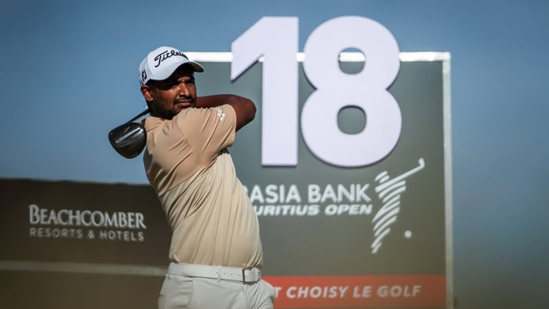 South Africa's Naidoo shares third-round lead in Mauritius | News Article