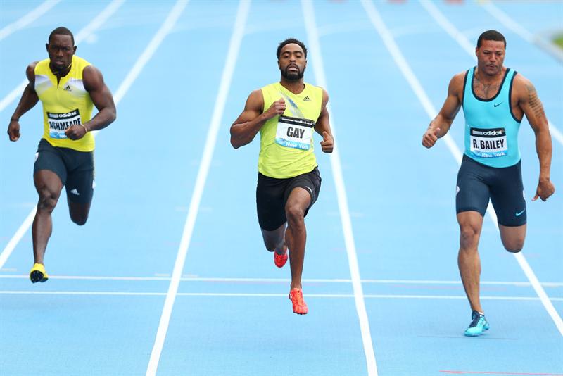 Tyson Gay wins 100 at Adidad Grand Prix in NY | News Article