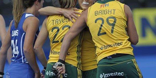England win thriller against SA by one goal | News Article