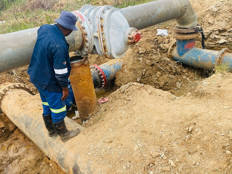 Water returning to Kimberley taps after repairs | News Article