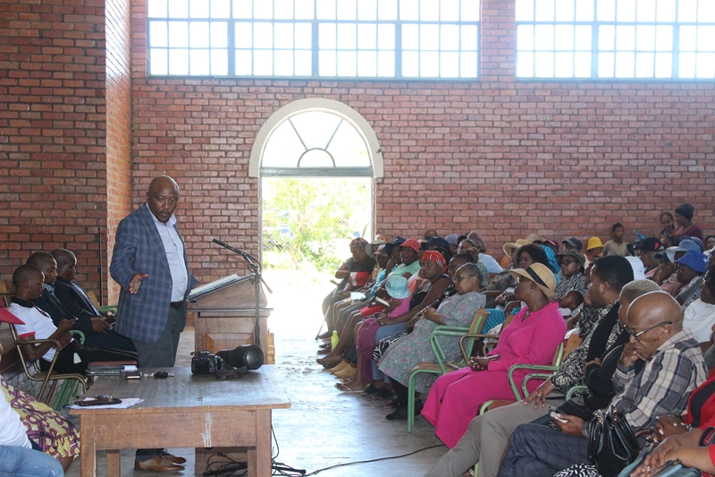 JDP, government's Christmas gesture to assist Jagersfontein victims | News Article