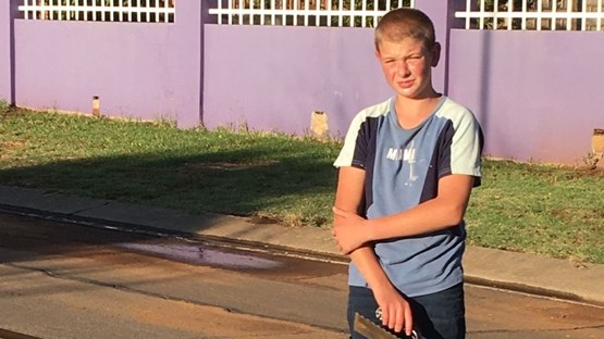 Young boy inspires locals through acts of kindness | News Article
