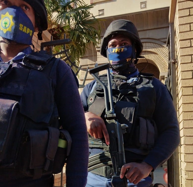 Tight security observed ahead of Magashule’s court appearance | News Article