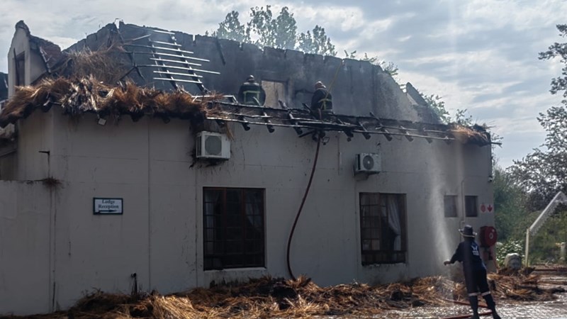 First floor of Bloemfontein lodge burned down after fire | News Article