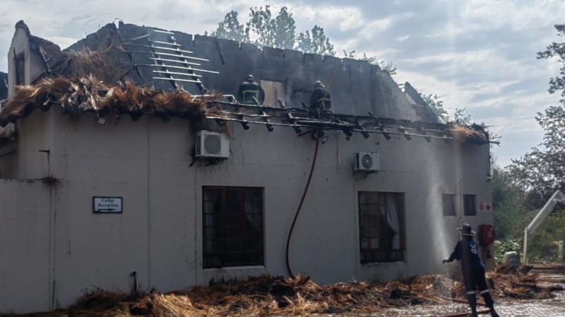 First floor of Bloemfontein lodge burned down after fire First floor of Bloemfontein lodge burned down after fire | News Article