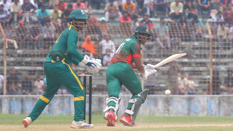 Hasan sinks SA Emerging with all-round brilliance Hasan sinks SA Emerging with all-round brilliance | News Article