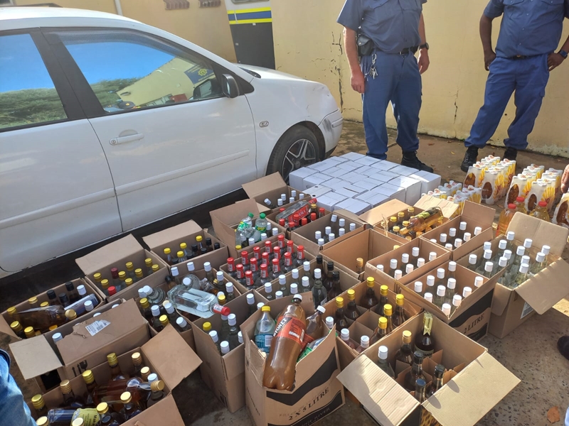Polisie lê beslag op vervalste alkohol in Vrystaat | News Article