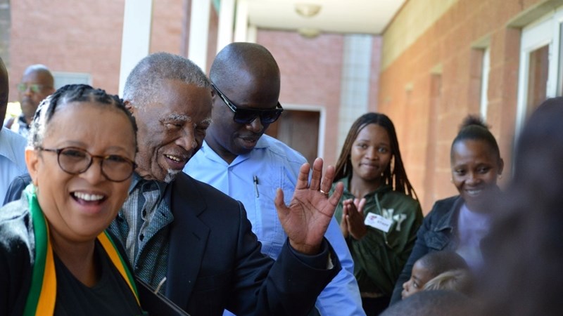 Mbeki calls for unity among ANC members, condemns positional plot | News Article