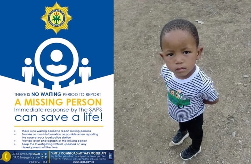 Dag drie: Soektog na vermiste Glen-kleuter duur voort | News Article