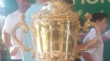 Springbokke en Web Ellis-trofee besoek Kimberley | News Article