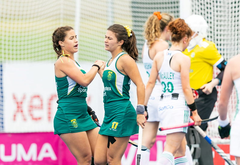 SA into Junior Women's Hockey World Cup quarter-finals | News Article