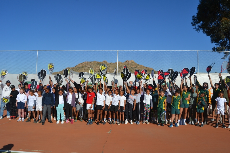 Rising Star tennis clinic gives Namaqualand youth a boost | News Article