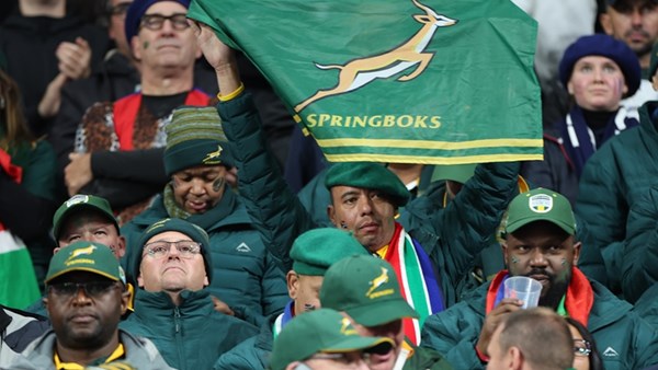 Springbok Suporter Boks motivated by home ground support | OFM