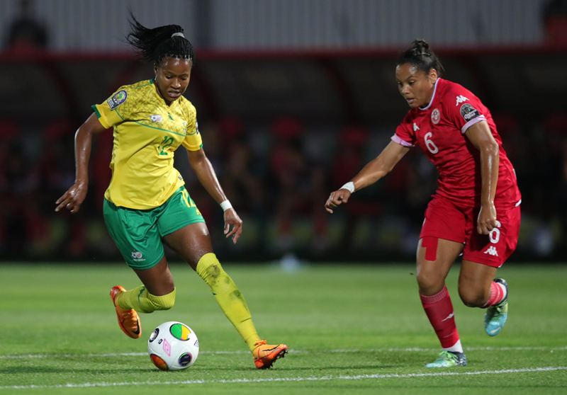Four Banyana stars named in WAFCON team of the tournament | News Article