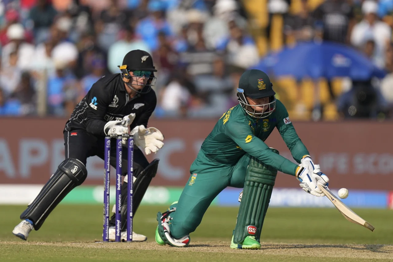 Proteas thump Black Caps to move closer to the semi-finals | News Article