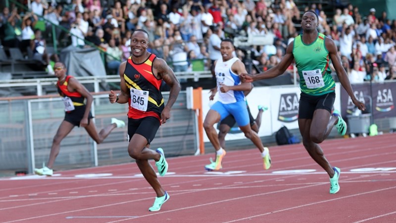 Simbine and Horn clinch 5th national 100m title Simbine and Horn clinch 5th national 100m title | News Article