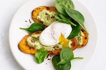 Your Weekend Breakfast Recipe - Smashed avo on sweet potato "toast" | Blog Post