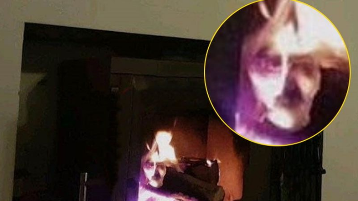 Conspiracy Corner - A flaming well-known face in woman's fire | News Article